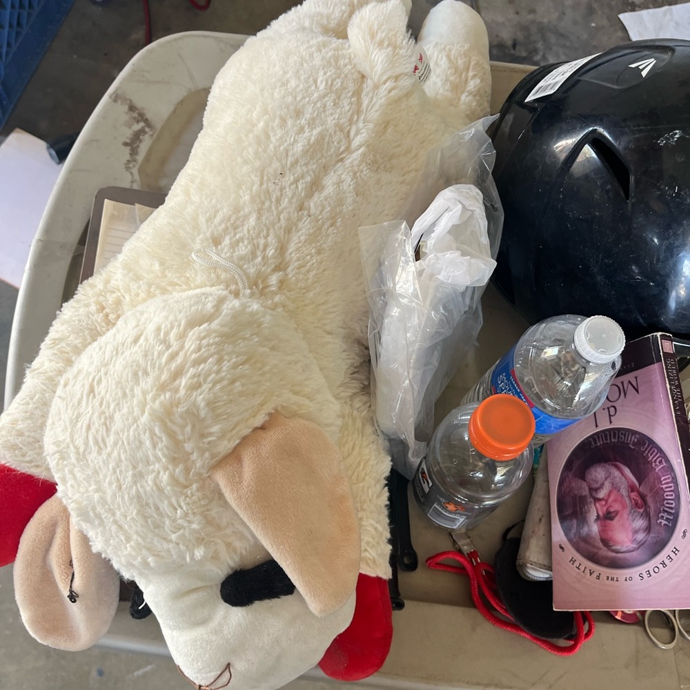 Plush Lamb X Large Dog Toy